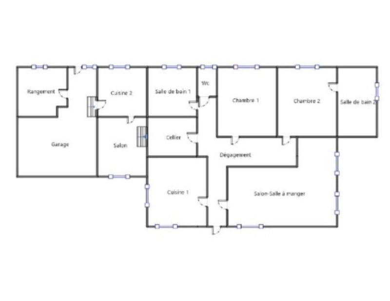 Maison - 150 m² - 3 pièces