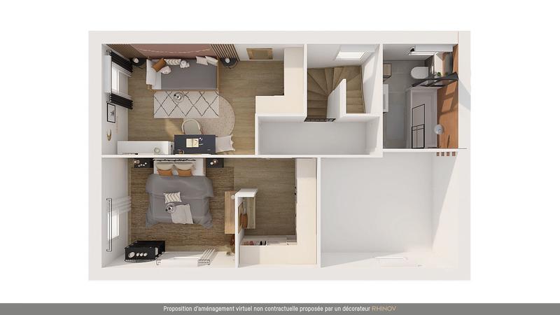 Maison - 86 m² - 4 pièces