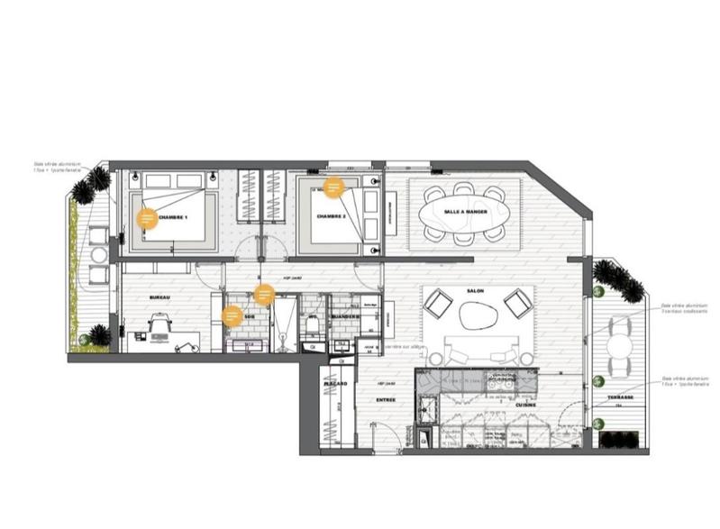 Appartement - 92 m² - 5 pièces