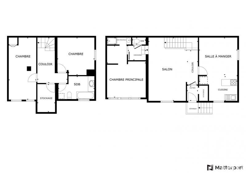 Maison - 107 m² - 5 pièces