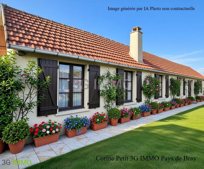 Longère - 57 m² - 5 pièces