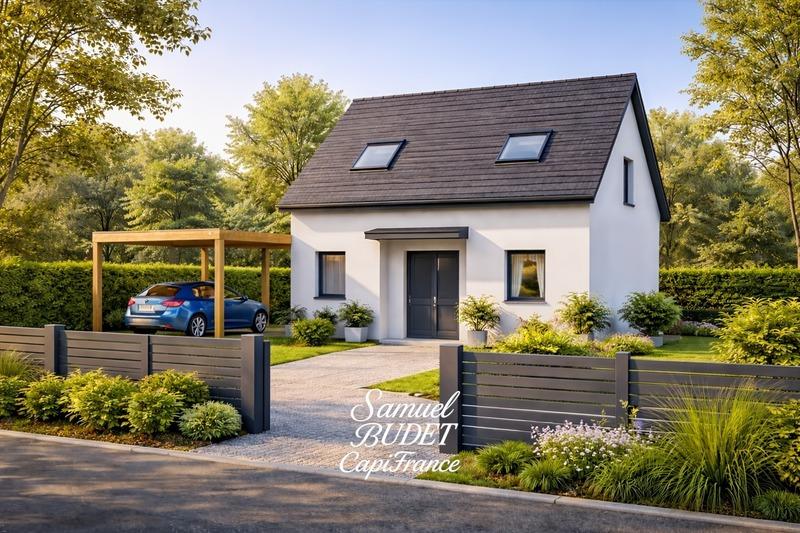 Terrain constructible - 671 m²