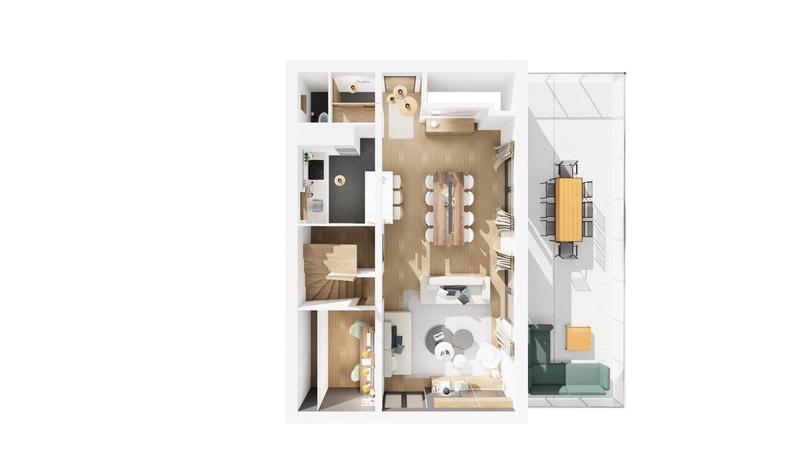 Villa - 117 m² - 6 pièces