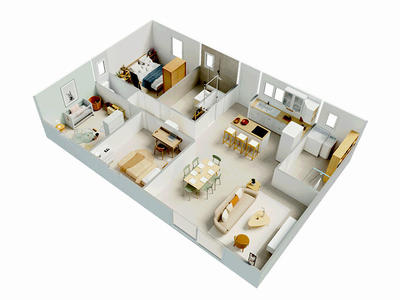 Maison - 84 m² - 5 pièces