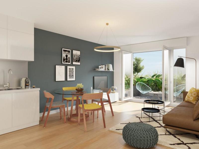 Appartement - 43 m² - 2 pièces