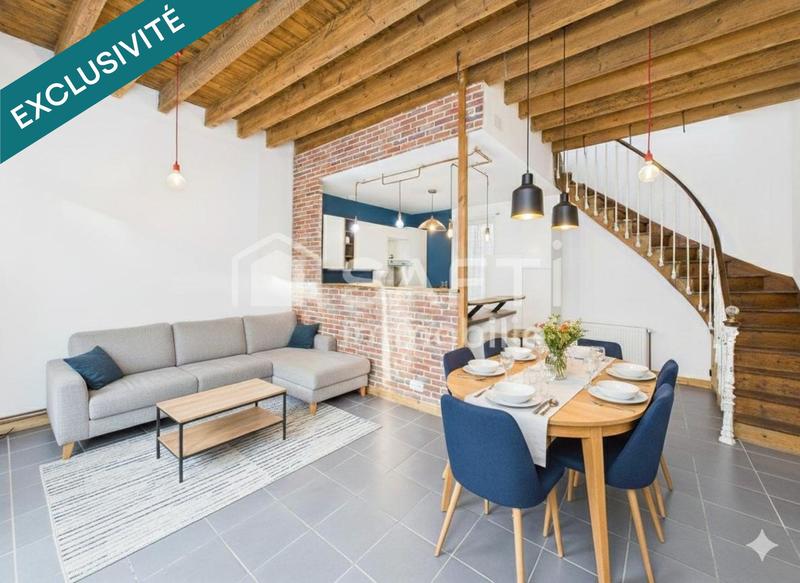 Maison - 60 m² - 3 pièces