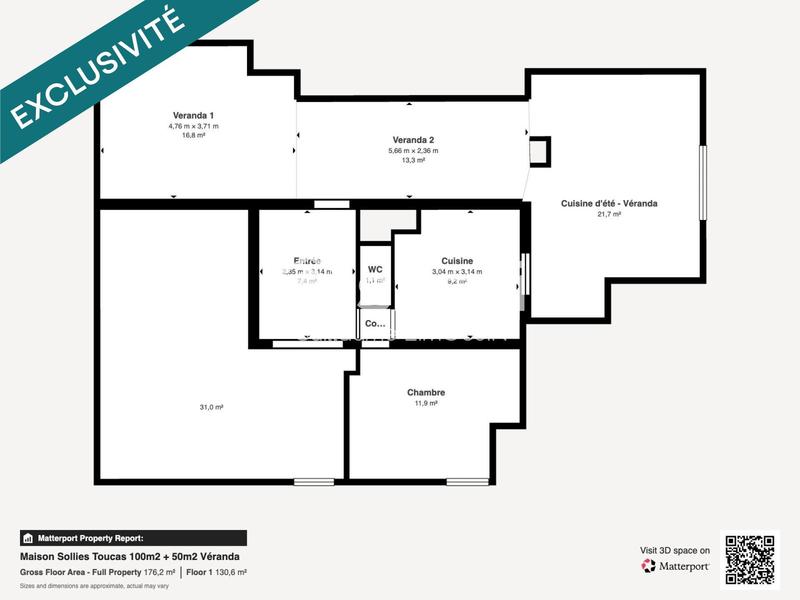 Maison - 93 m² - 5 pièces