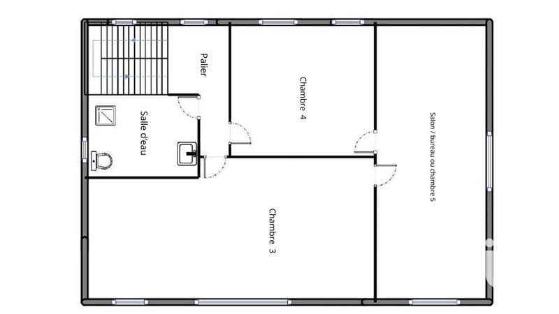 Maison - 184 m² - 9 pièces