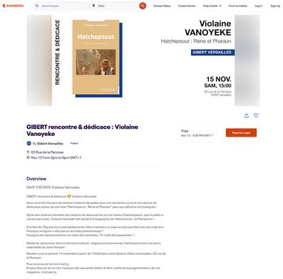 Rencontre/Dedicaces avec Violaine Vanoyeke l Auteure aux Plus de 40 Millions de Livres Vendus