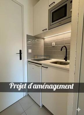 Appartement - 17 m² - 1 pièce