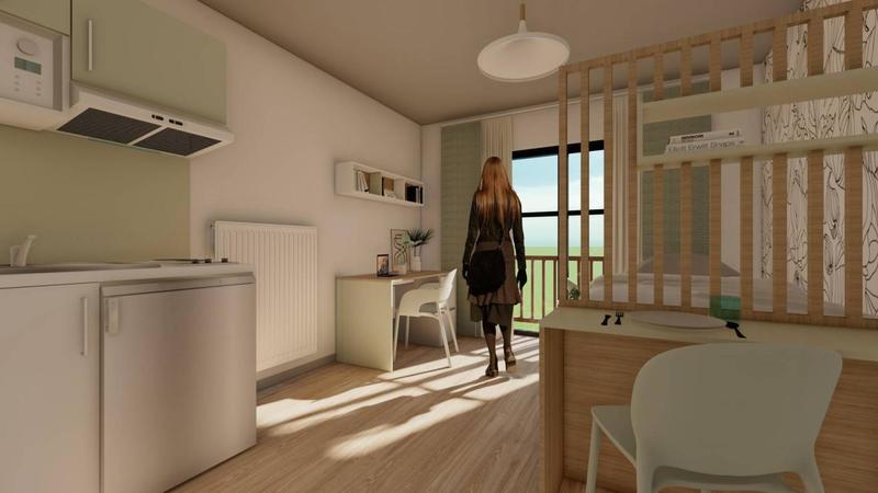 Appartement - 17 m² - 1 pièce