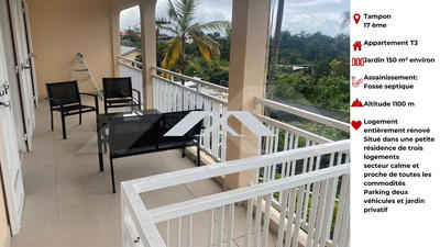 Appartement - 66 m² - 3 pièces