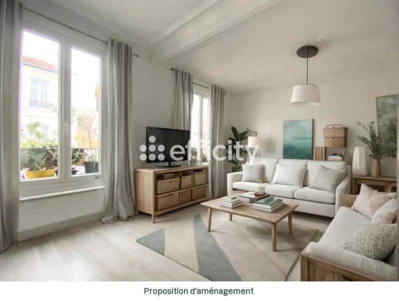 Appartement - 50 m² - 3 pièces