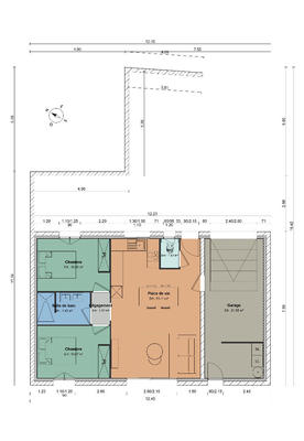 Maison - 59 m² - 3 pièces