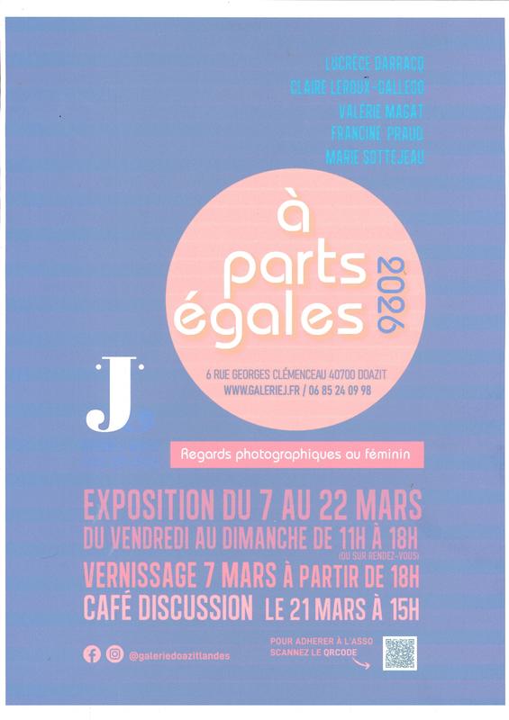 Exposition photo « à parts égales »