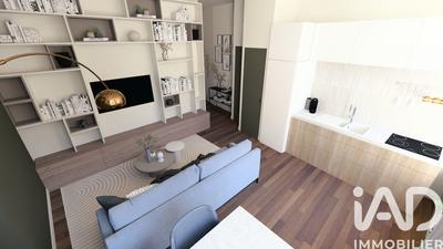 Appartement - 34 m² - 2 pièces