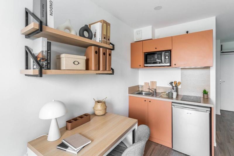 Studio - 17 m² - 1 pièce