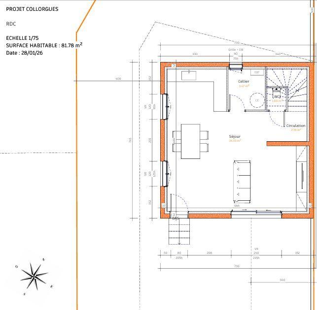 Terrain constructible - 414 m²
