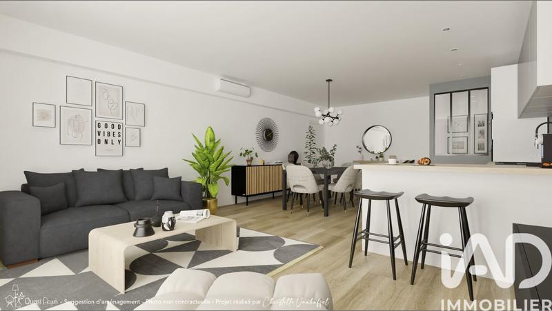 Appartement - 92 m² - 4 pièces