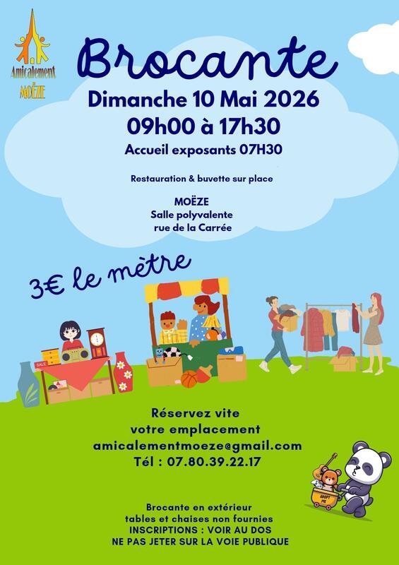 Brocante - vide grenier