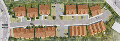 Maison de ville - 73 m² - 3 pièces