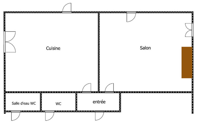 Haras - 134 m² - 5 pièces