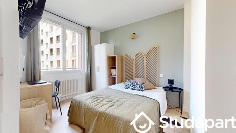 Chambre - 10 m² - 1 pièce