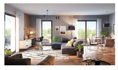 Appartement - 62 m² - 3 pièces