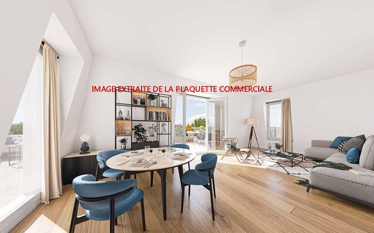 Appartement - 58 m² - 3 pièces