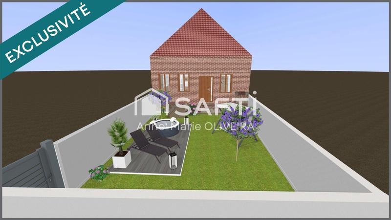 Maison de village - 85 m² - 3 pièces