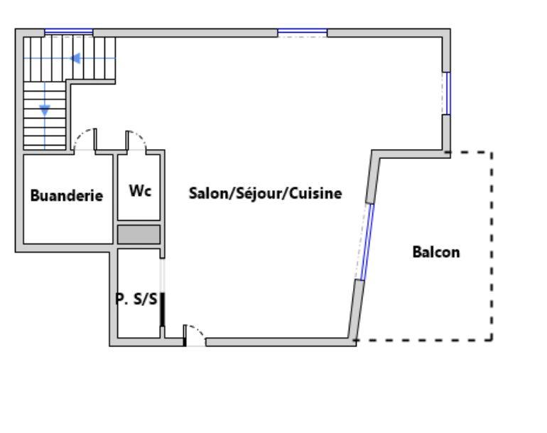 Appartement - 86 m² - 4 pièces