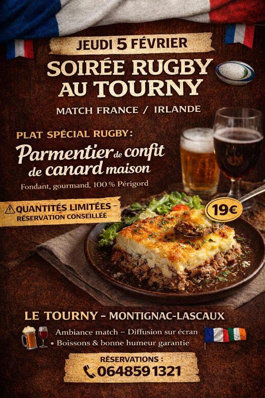 Soirée Rugby au Tourny