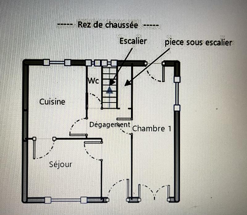 Maison - 100 m² - 6 pièces