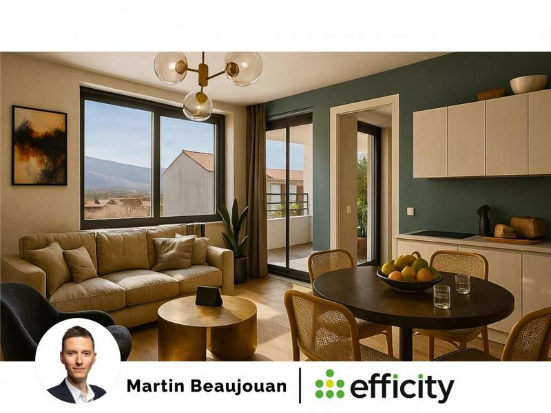 Appartement - 44 m² - 2 pièces