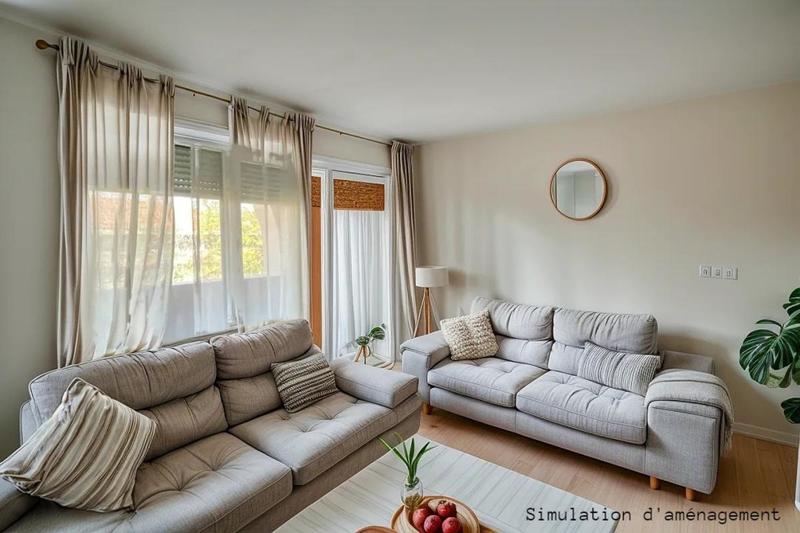 Appartement - 60 m² - 3 pièces