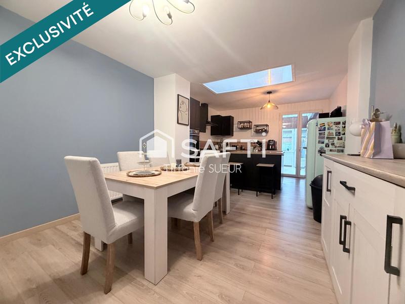 Maison - 80 m² - 5 pièces