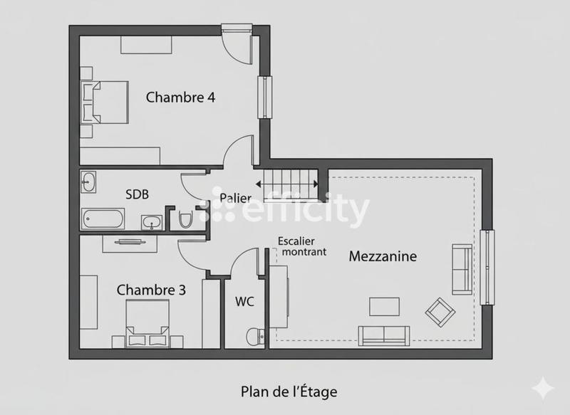 Pavillon - 170 m² - 6 pièces