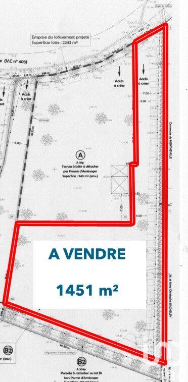 Terrain - 1 451 m²
