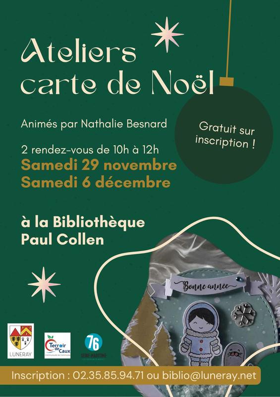 Atelier Carte de Noël