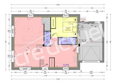 Maison - 96 m² - 5 pièces