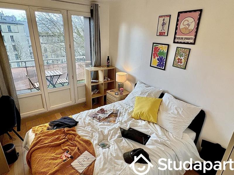 Chambre - 9 m² - 1 pièce