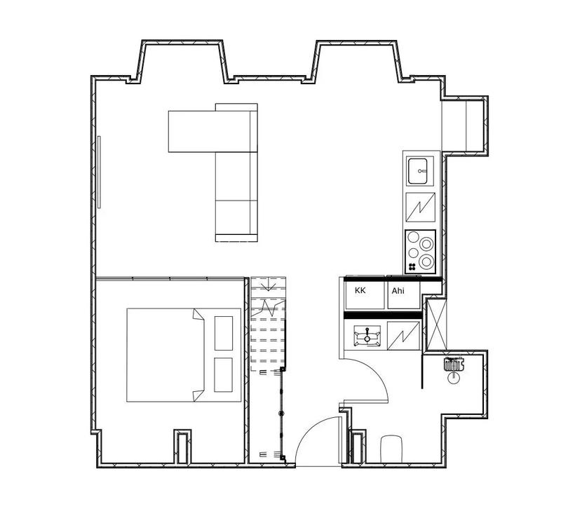 Appartement - 50 m² - 3 pièces
