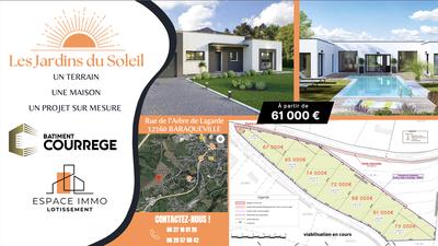 Terrain - 805 m²