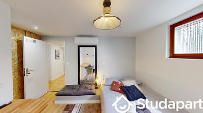 Chambre - 12 m² - 1 pièce