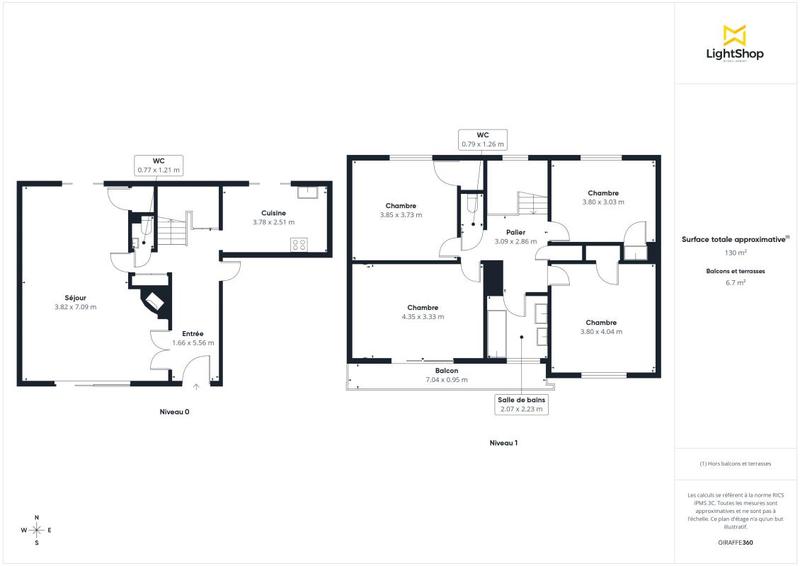 Maison - 125 m² - 5 pièces
