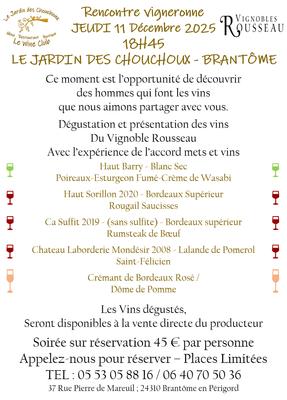 Rencontre vigneronne