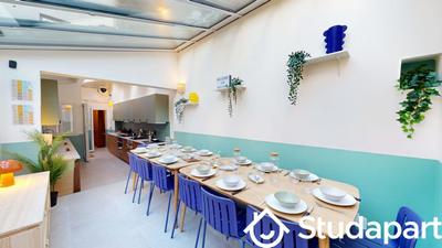 Chambre - 9 m² - 1 pièce