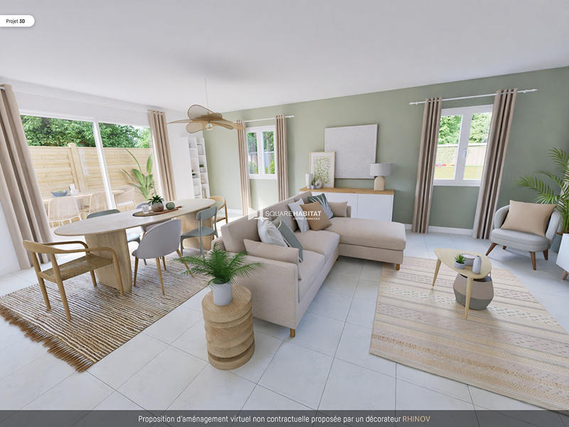 Maison - 111 m² - 5 pièces