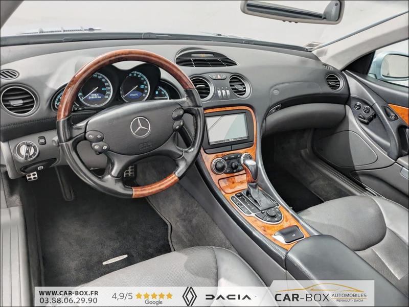 Mercedes Classe Sl 500 Roadster Bva 306ch Bose Gps Sieges Chauffants