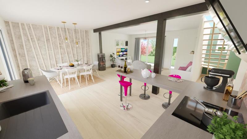 Maison - 135 m² - 6 pièces